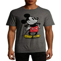 Mickey férfiak engedéllyel rendelkező rövid ujjú pólója