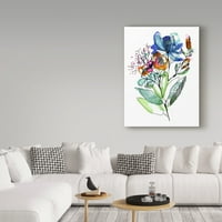 Védjegy Szépművészet 'Flower Bouquet' vászon művészete: Cayena Blanca