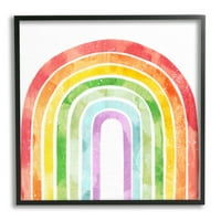 A Stupell Indprides Classic Rainbow Sky Distressed Arch minták, 30, Ziwei Li tervezése