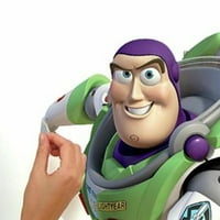 Buzz Lightyear ragyog a sötétben Óriás Fali matrica