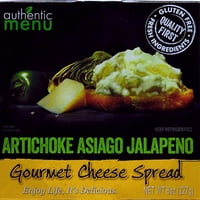 Hiteles menü Articsóka Asiago jalapeno sajt elterjedése, oz