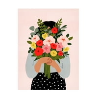 Victoria Borges 'Darling Valentine II' vászon művészet