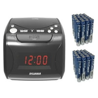 Sylvania Portable AM ​​FM Radio, Fekete, SCR4986