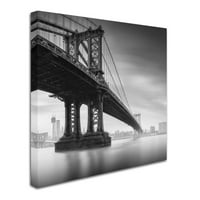 Védjegy Képzőművészet Manhattan Bridge i vászon művészete, Moises Levy