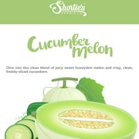 Uborka Melon Tealight gyertyák Multi-zöld prémium illatos Tea fények-természetes olajok-Shortie ' s Candle Company