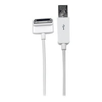 Startech.com Down Angle Apple 30 -pólusú dokkoló az USB -kábel iPhone iPod iPad - Töltési adatkábel - USB - Apple Dock - 6. FT