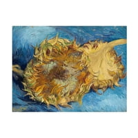 Vincent Van Gogh 'Napraforgó 1887' Canvas Art