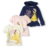 Disney hercegnő Belle kisgyermek lány kapucnis