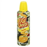 Nabisco Easy Cheese Cheddar sajt snack, oz
