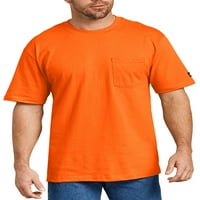 Valódi fickók férfiak és nagy férfiak rövid ujjú hi-vis nehézsúlyú póló, 2 csomag