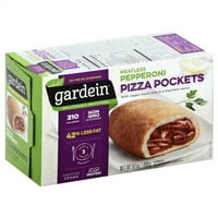 Gardein Meatless Pepperoni Pizza Pockets CT 14. Oz