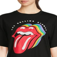 Rolling Stones női túlméretezett zenekar póló