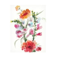 Marietta Cohen Art and Design 'Flower Series 20' Canvas Art