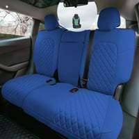 Csoport AFCM5015SolidBlue -Rear szilárd kék neoprén egyedi autós üléshuzat - Tesla modell Y Air Fresencen