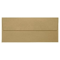 Luxpaper vékony slimline meghívó borítékok, 7 8, élelmiszerbolt Brown, Pack