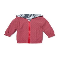 Wonder Nation kisfiú reverzibilis szélvédő kabát, póló és kocogó nadrág, ruhakészlet