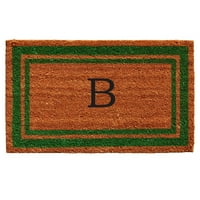 Calloway Mills Green Border 24 36 Monogram kültéri ajtócsatorna