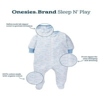 Onesies márka Baby Boy Sleep ' n lábú pizsamát játszik