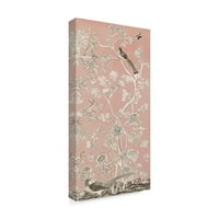 Védjegy Szépművészet 'Blush Chinoiserie i' Canvas Art készítette Naomi McCavitt