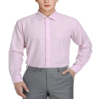 Férfi ruha ing Rendszeresen illeszkedő üzleti alkalmi ing pamut szilárd oxford ing férfiaknak