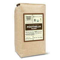 Boulder Organic Foothills keverje össze az ökológiai és tisztességes kereskedelem egész bab kávét, közepes sült, oz. Táska, sült