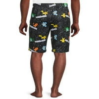 Pokemon Men's Pikachu Lounge Jams, 2-Pack