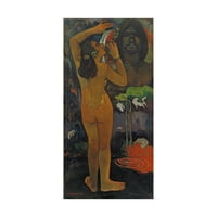 A Gauguin „A hold és a föld” vászonművészet képzőművészete