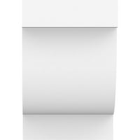 Ekena Millwork 4 W 6 H 24 L szabványos alpesi építészeti minőségű PVC szarufa farok