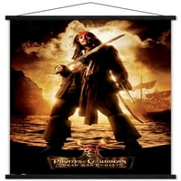Disney Karib-tenger kalózai: Holt ember mellkasa-Jack fali poszter Nyomócsapokkal, 22.375 34