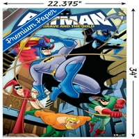 Képregény-Batman-A bátor és a merész fal poszter Push csapok, 22.375 34