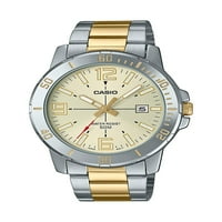 Casio férfi búvár stílusú rozsdamentes acél óra MTPVD01SG-9BV