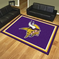 - Minnesota Vikings 8'x10 'szőnyeg