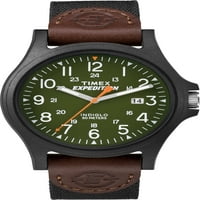 A Time Férfi Acadia Date Fabric Strap Watch