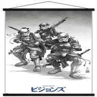 Csillagok háborúja: látomások-Storm Troopers fali poszter fa mágneses kerettel, 22.375 34