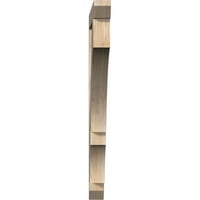 Ekena Millwork 1 2 W 44 D 44 H BALBOA SLAT SMABLE BRACKET, DOUGLAS FIR