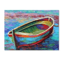 A „Riviera Boat II” Vászon művészete, Marion Rose művészete