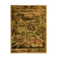 Red Atlas Designs 'Central Park 1860' Canvas Art