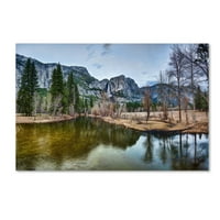 Védjegy Szépművészet Yosemite Nemzeti Park - Kalifornia -III Canvas Art készítette David Ayash