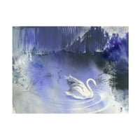 Lana Korolievskaia 'Swan Lake' vászon művészet