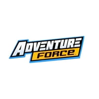 Adventure Force Pull-Back & Glow Racer, Orange