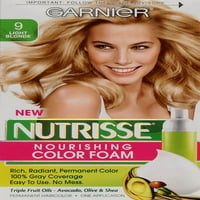 Garnier Nutrisse tápláló színű habszőrű könnyű szőke