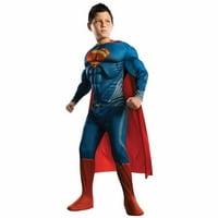 Rubie Superman acél Deluxe izom mellkas fiú Halloween díszes ruha jelmez gyermek, L
