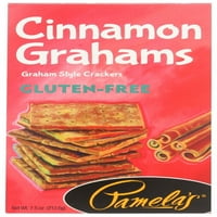 Pamela termékei Grahams stílusú kekszek fahéj, 7. Oz
