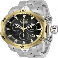 Invicta Venom Kronográf kvarc fekete Dial férfi karóra 29645