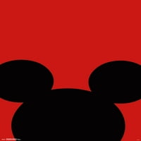 Disney Mickey Egér-Minimalista Fül Fali Poszter, 22.375 34