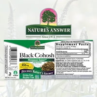 Nature ' s Answer Af fekete Cohosh, növényi étrend-kiegészítő, oz