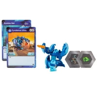 Bakugan Ultra, Aquos Cyndeous, gyűjthető akciófigura és kereskedési kártya, korosztály számára