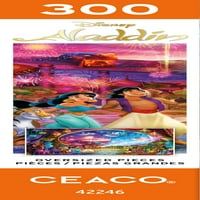 Ceaco 300 Darabos Disney Aladdin Egymásba Illeszkedő Kirakós Játék