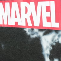 Marvel férfi logó pulóver kapucnis pulóver