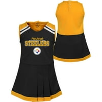Csapat: Steelers, kisgyermek pompomlány ruhája, Team Colors
